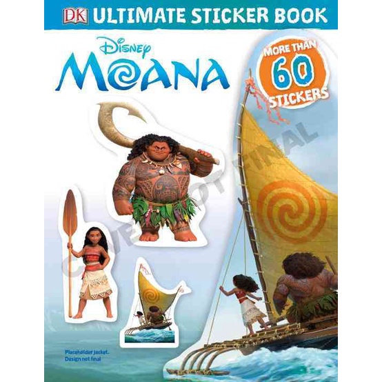 《DK Pub》Disney Moana (Ultimate Sticker Book)/Inc. Dorling Kindersley【禮筑外文書店】