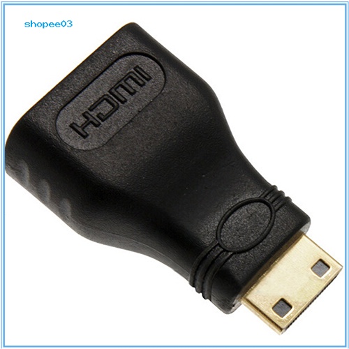 [Ky] Hdmi 兼容 Mini Male Type C 轉 HDMI 兼容標準母頭 Type A 轉換器適配器連接器