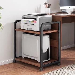 密密語特價商城 電腦主機箱托架桌上型落地可移動帶輪多層收納辦公室印表機置物架