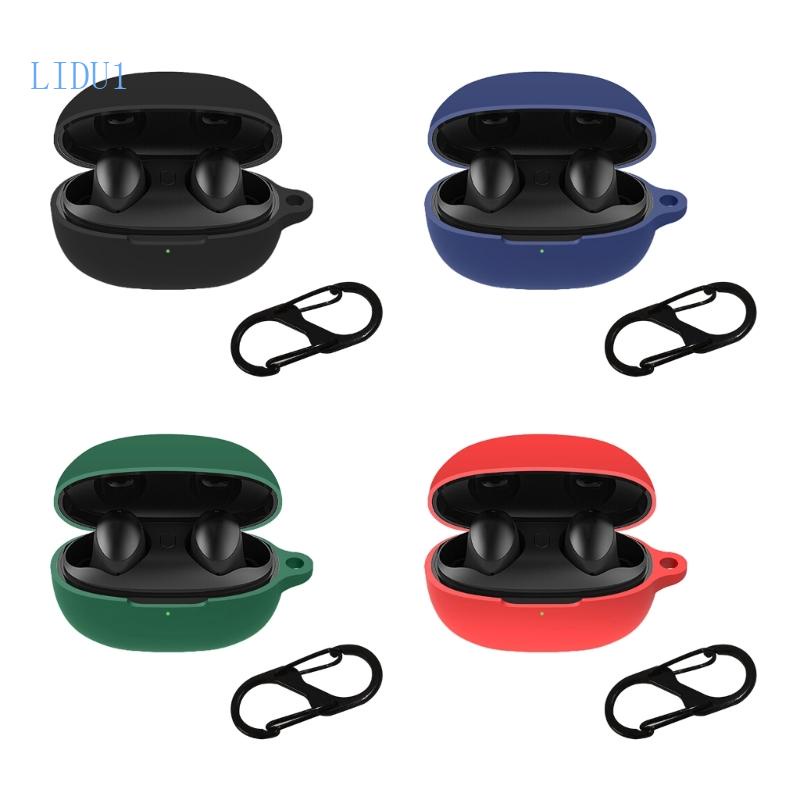 Lidu1 耳機防震外殼親膚保護套適用於 1MORE ColorBuds 2 可水洗外殼保護防滑抗衝擊