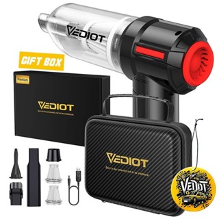🚗Vediot 10000Pa無線吸塵器 吸吹抽三用 手持吸塵器 車用吸塵器 真空機 USB充電 內飾清潔保養用品