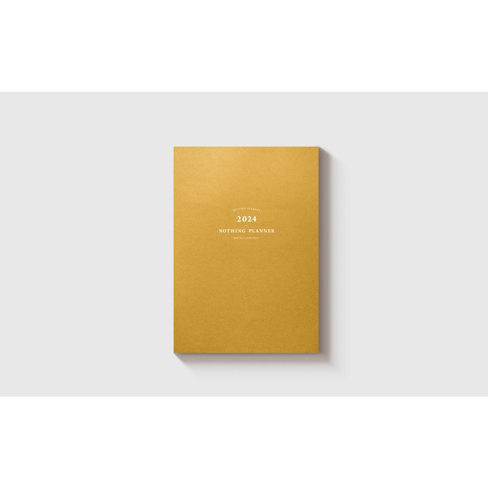 2024 NOTHING PLANNER Weekly + Project專案計畫 eslite誠品