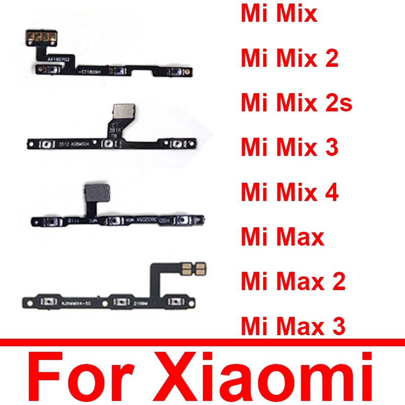 XIAOMI MI 電源&amp;適用於小米 Mi Mix 2 2s 3 4 Mix3 Mix4 Max 2 3 電源音