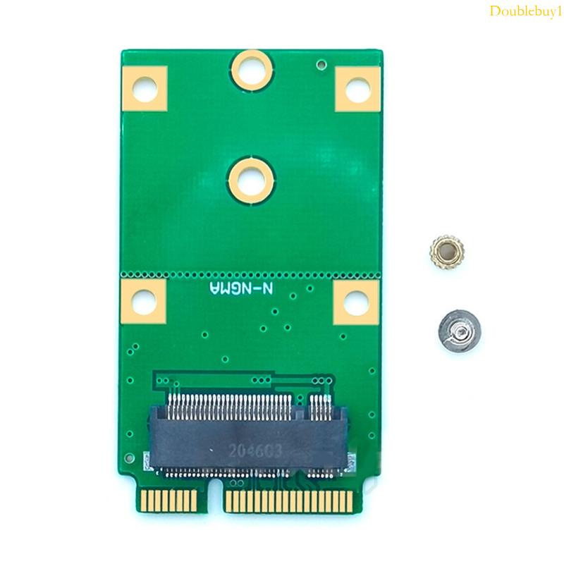 Dou NGFF 適用於 M 2 B 用於 Key SSD 到 MSATA Mini PCI-E 適配器轉換卡,適用於