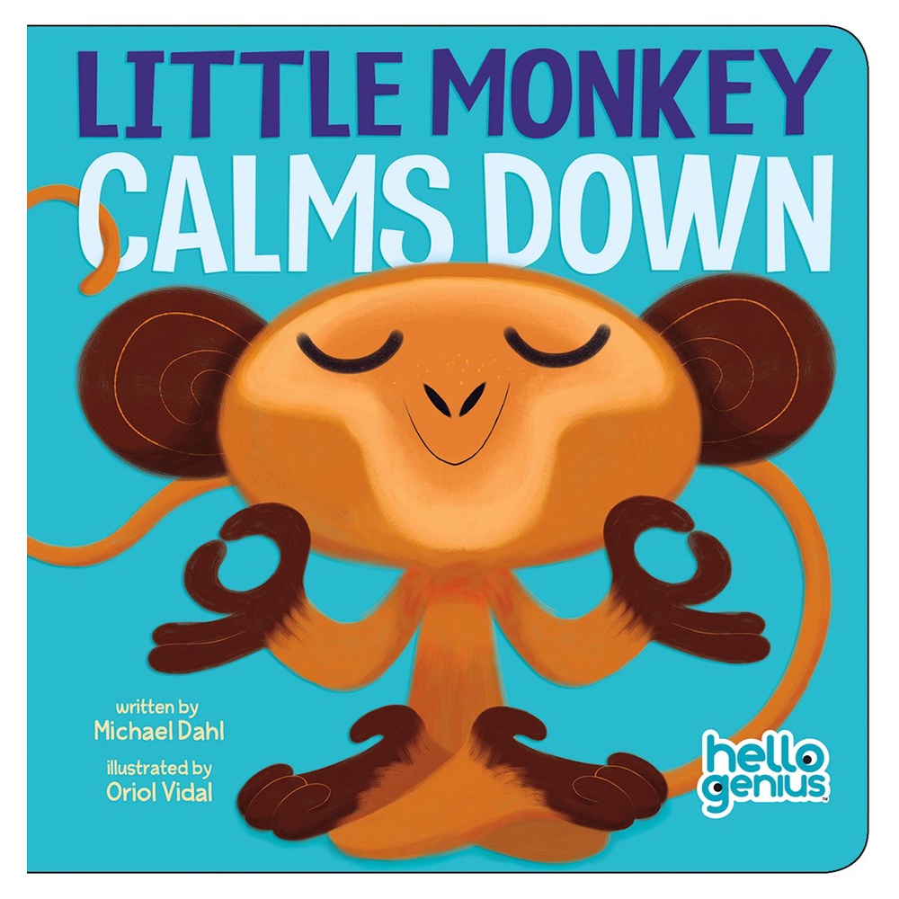 Little Monkey Calms Down (硬頁書)/Michael Dahl Hello Genius 【三民網路書店】