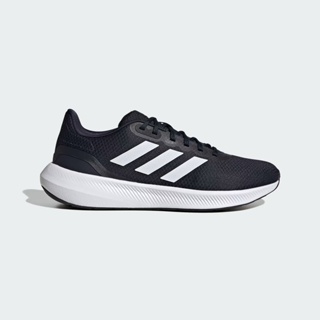 Adidas Runfalcon 3.0 男 慢跑鞋 運動 休閒 跑鞋 透氣 緩震 簡約 深藍 白 [ID2286]