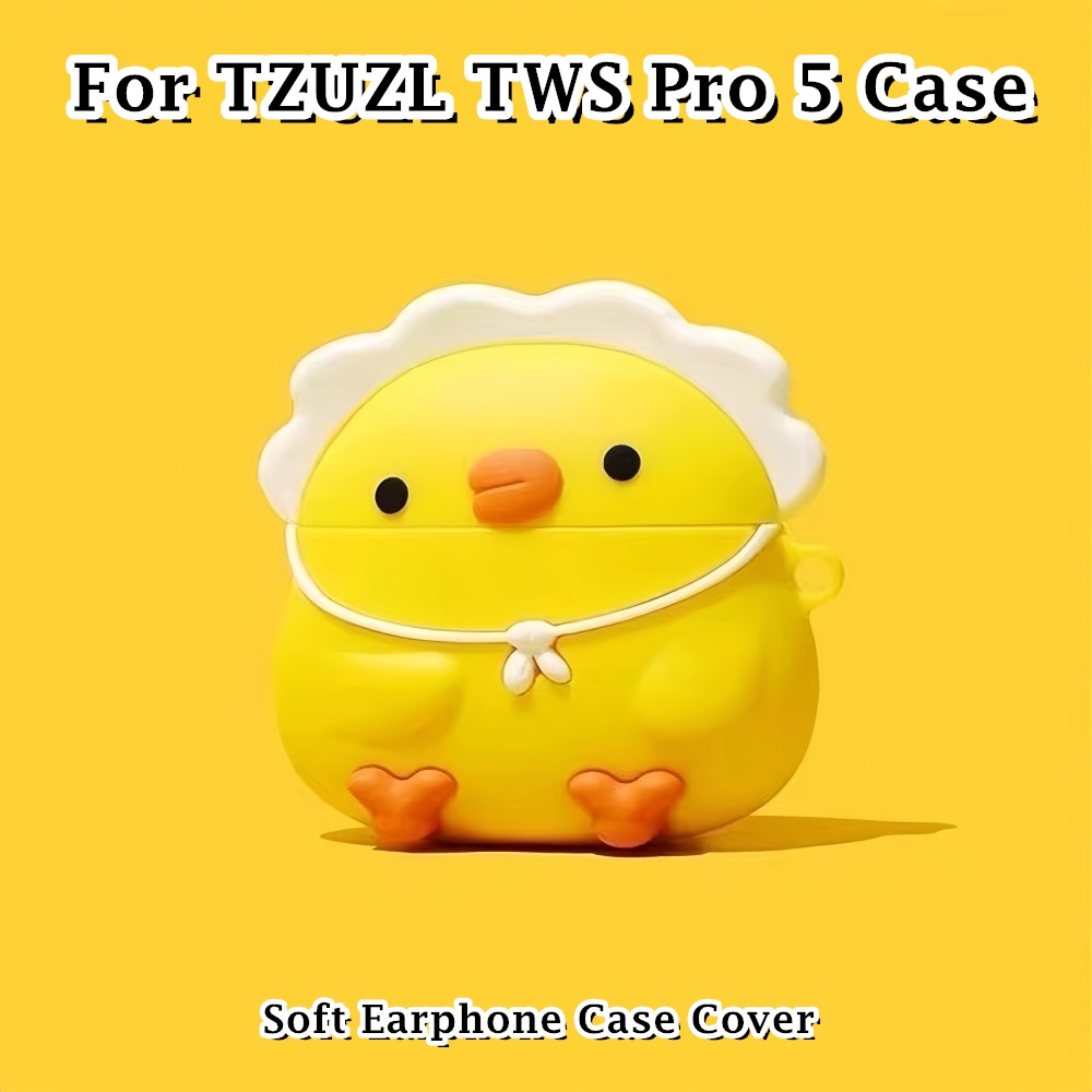 【快速發貨】適用於 Tzuzl TWS Pro 5 Case 動漫卡通造型軟矽膠耳機套外殼保護套 NO.2