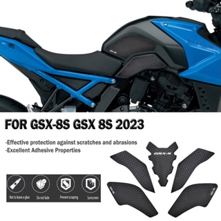 適用於 GSX-8S GSX 8S 2023 摩托車油箱牽引墊,側氣護膝涼爽防滑貼,附著力強