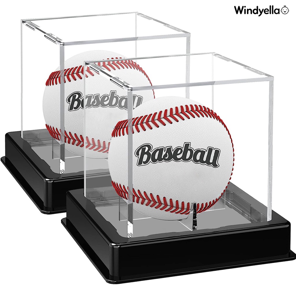 [戶外優品]AMZ棒球亞克力盒 亞克力透明棒球展示盒棒球架底座