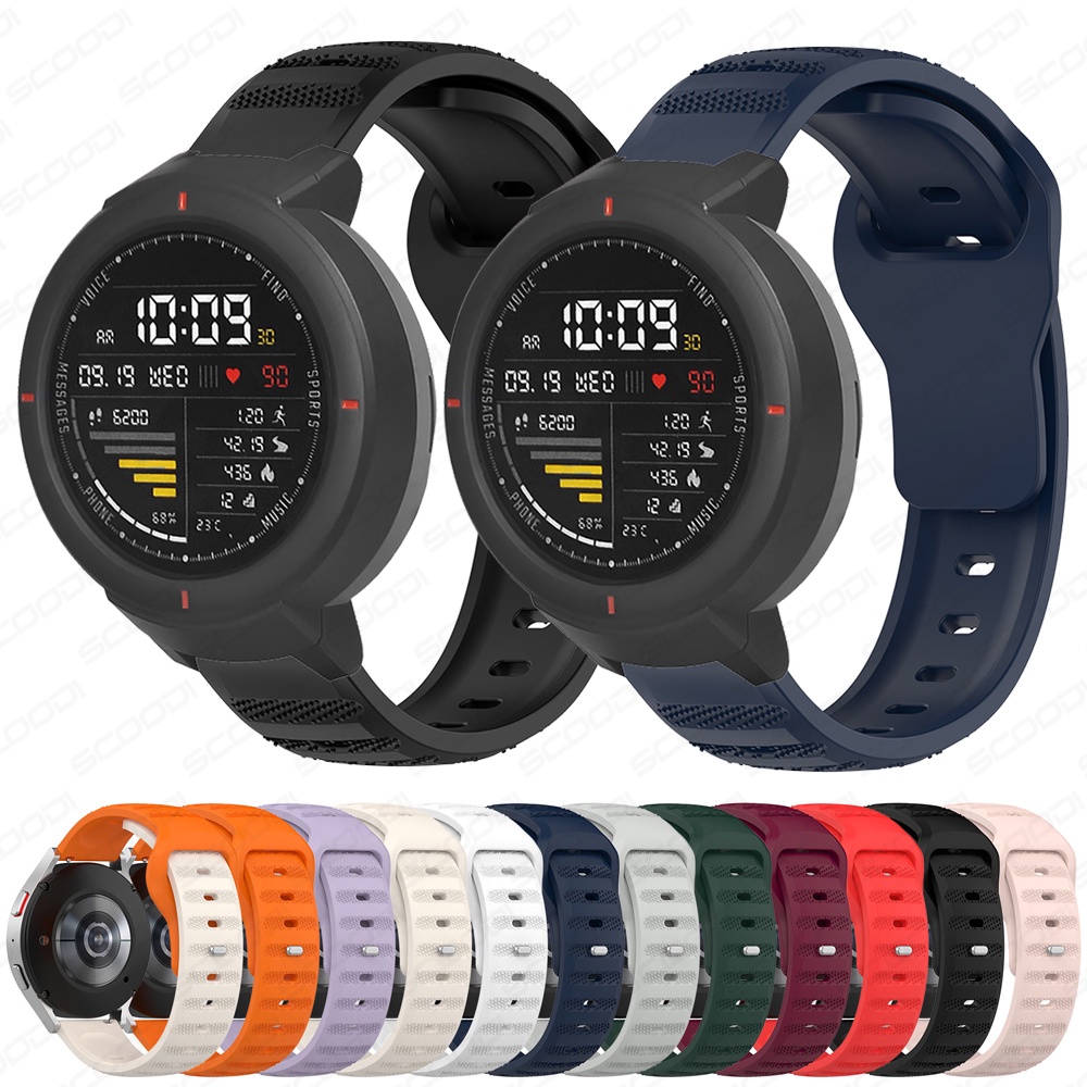 Huami Amazfit Verge / Verge Lite SmartBand 柔軟透氣錶帶矽膠錶帶