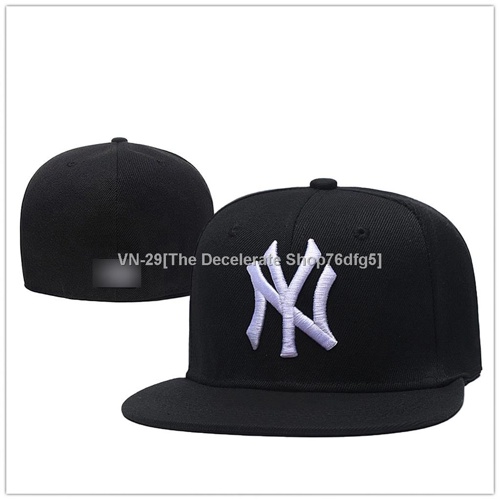 ✶ ✶☃▫紐約洋基隊高品質 MLB 時尚品牌封閉帽棒球帽 (011)