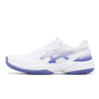 Asics 羽毛球鞋 GEL-Court Hunter 3 白 紫 低筒 亞瑟士 女鞋【ACS】 1072A090101