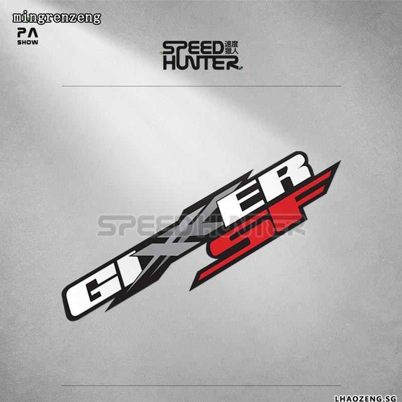 新貨 Gixxer SF 250 摩托仿賽機車車貼 改裝防水反光貼花 噴切一件式貼紙
