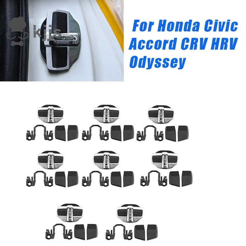 HONDA Trd 車門穩定器閂鎖塞蓋 TRD 車門穩定器閂鎖塞蓋替換本田思域雅閣 CRV HRV Odyssey 車門