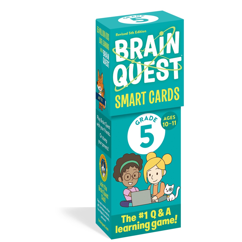 Brain Quest 5th Grade Smart Cards Revised 5th Edition/Workman Publishing【禮筑外文書店】