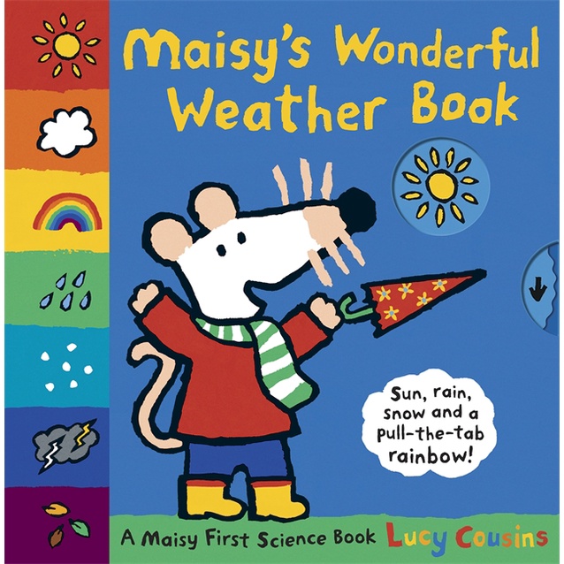 Maisy's Wonderful Weather Book (精裝操作書)(英國版)/Lucy Cousins【三民網路書店】