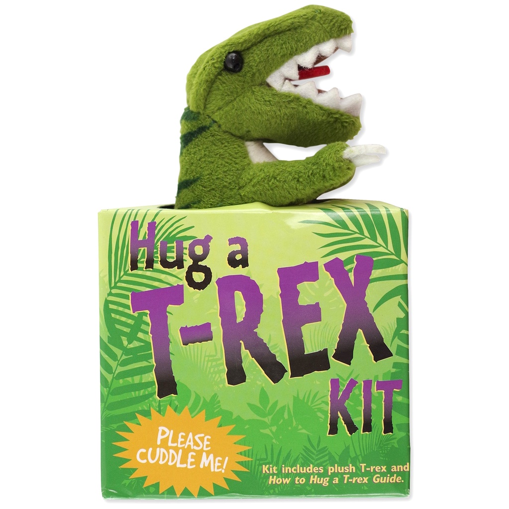 Hug a T-rex Kit Book With Plush/Inc. Peter Pauper Press【三民網路書店】