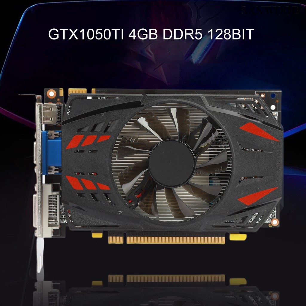 【3C配件】GTX1050TI 4GB DDR5 128BIT臺式機電腦獨立顯卡（550TI 1GB改卡）