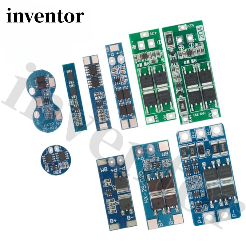 2s 3A 4A 5A 8A 10A 13A 20A 7.4V 8.4V鋰離子18650鋰電池保護板/BMS板標準/平衡