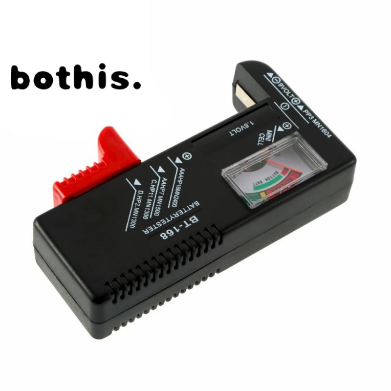 bothis電池電量測試儀 數顯檢測顯示器 BT-168D 可測5號7號充電電池-MJ