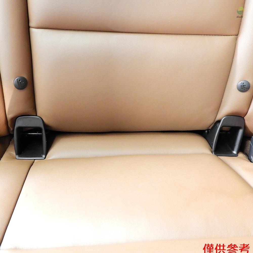 ikoktw 2 件汽車兒童座椅 ISOFIX 接口卡扣固定導向槽安全帶支架連接器