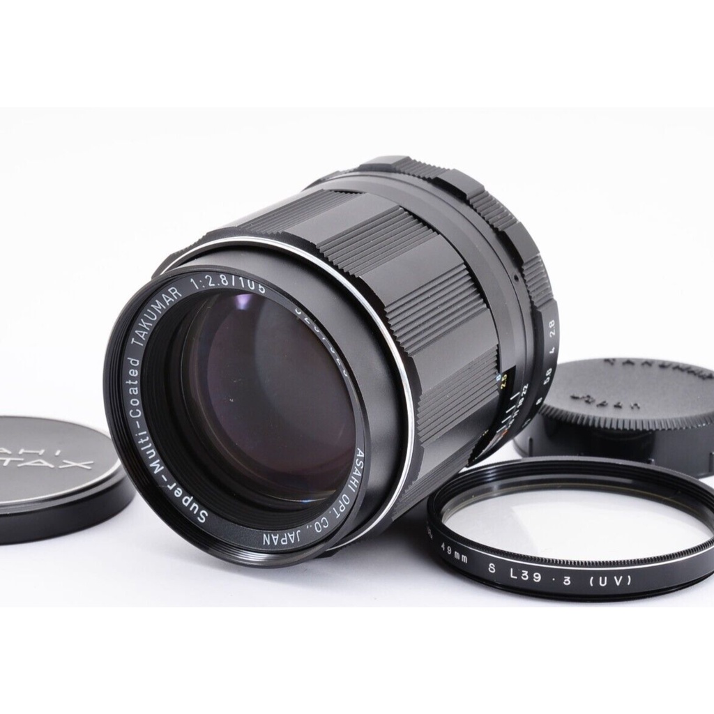 Pentax SMC Takumar 105mm f/2.8 M42 安装 MF镜头