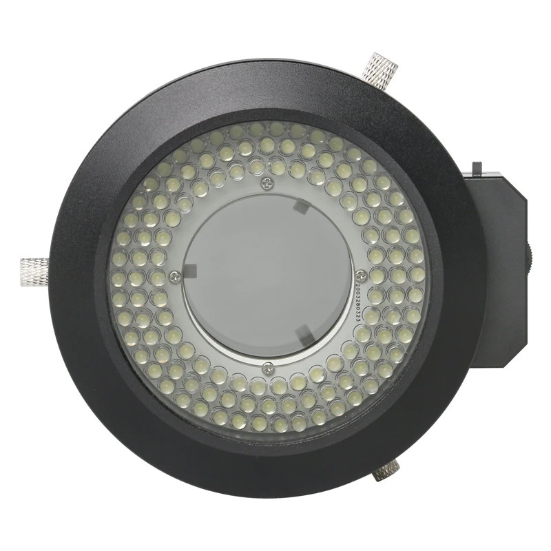 直徑 62mm 顯微鏡 LED 環形燈帶偏光鏡調節視覺照明器偏光光源工業相機