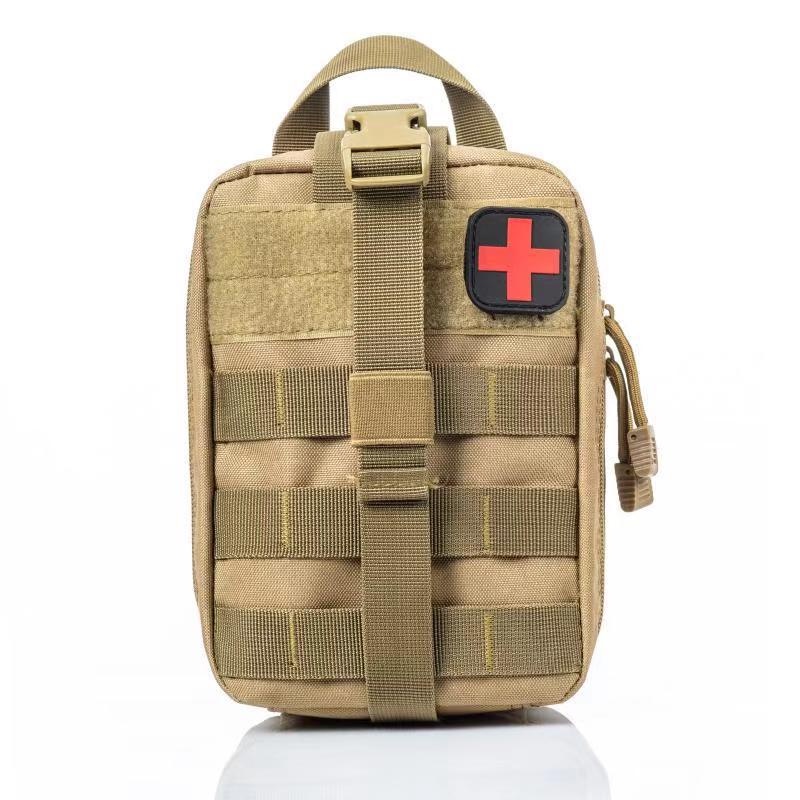 【大河優選】便攜戰術醫療包 附件包 配件包 戰術腰包 迷彩多功能包 戶外登山救生包