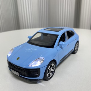 1:32 Porsche Macan 合金汽車模型燈光音效壓鑄汽車玩具男孩生日禮物兒童玩具汽車系列