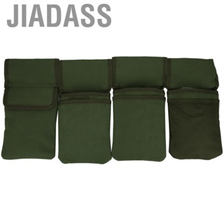 Jiadass 1X 125 公分花園工具袋腰帶 4 口袋園藝收納袋