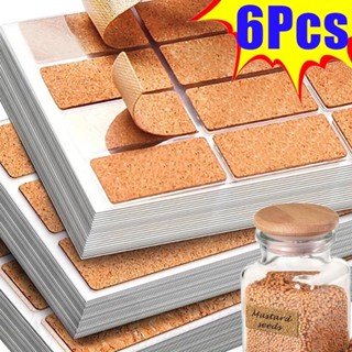 多用途軟木無痕不幹膠貼紙 - 用於學習筆記、辦公檔案分類 - 廚房防水防油分類標籤 - 可重複使用的香料瓶貼紙