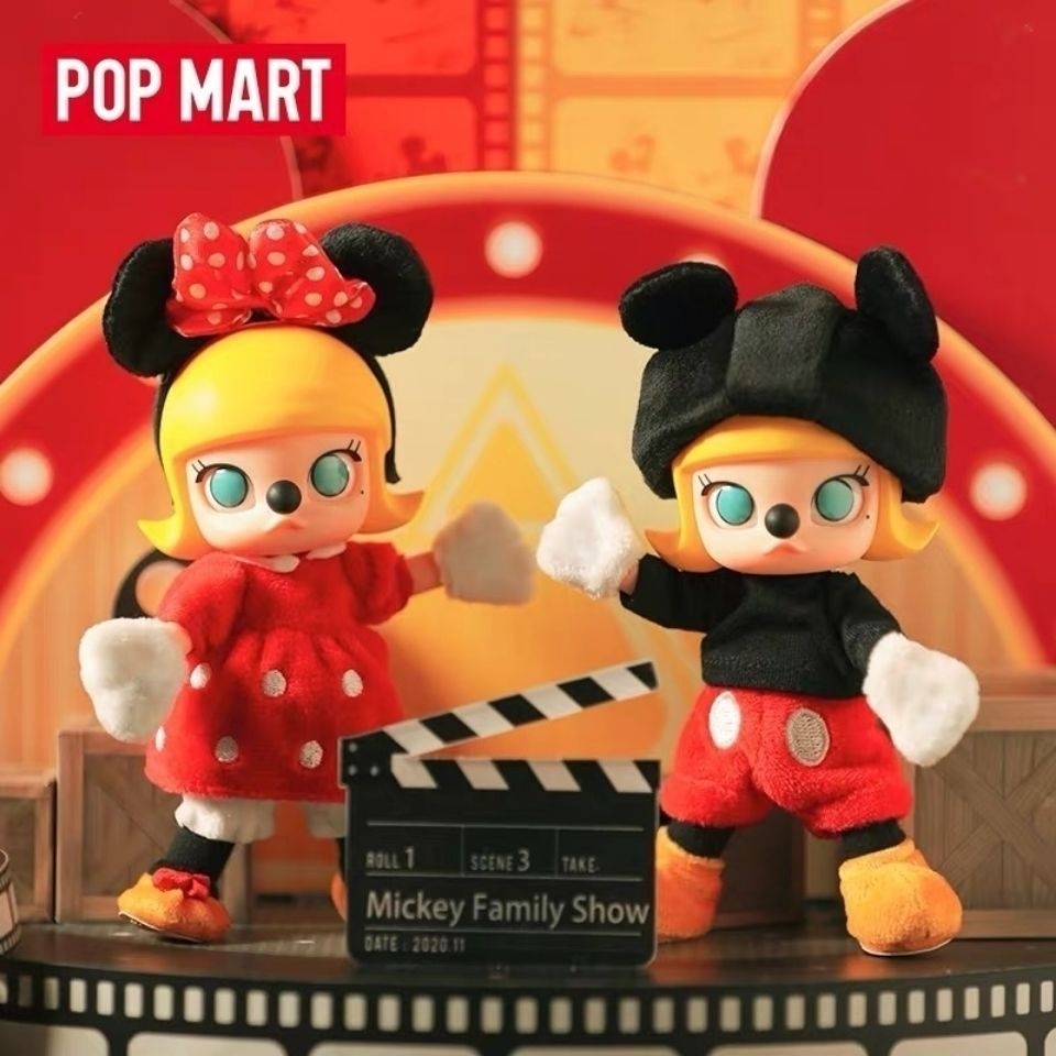 【限量款】POPMART | Molly BJD米奇 米妮 | 可動人偶