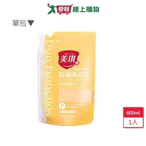 美琪抗菌沐浴乳補充包梨花與風鈴草600ml【愛買】