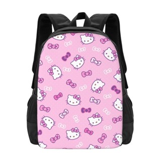 Hello Kitty 背包女孩和男孩書包兒童書包兒童休閒背包