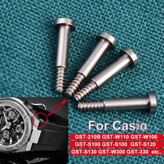 適用卡 西歐G-SHOCK GST210 GST-W110 GST-S300 GST-B100錶帶螺絲杆連桿帶六角螺絲刀