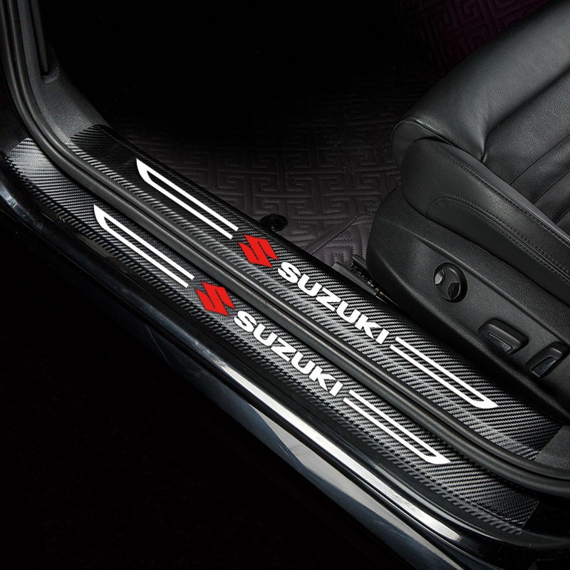 現貨 Suzuki 鈴木迎賓踏板門檻條保護車貼 SX4 Swift  grand、ignis裝飾用品 改裝內飾配件