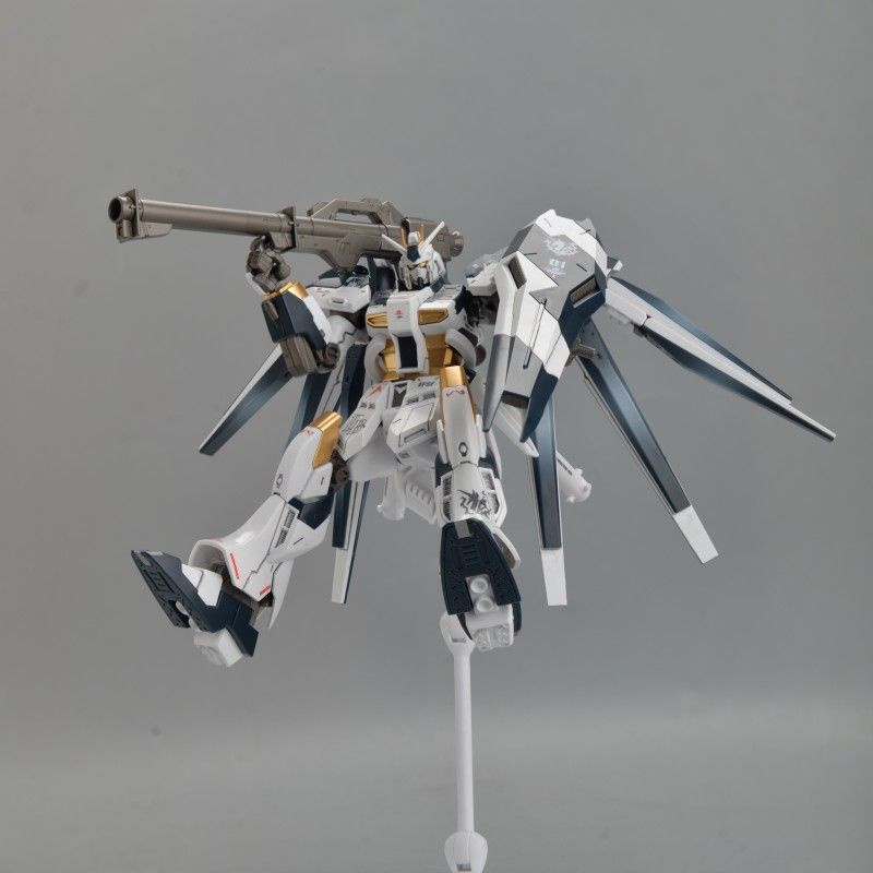 高達 星鋒社GPB模型1/144RX-93v2HI-nu/拼装模型機甲海牛配色HG玩具