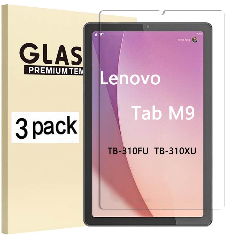 LENOVO (1-3 件裝) 鋼化玻璃適用於聯想 Tab M9 2023 9.0 英寸 TB-310FU TB-310