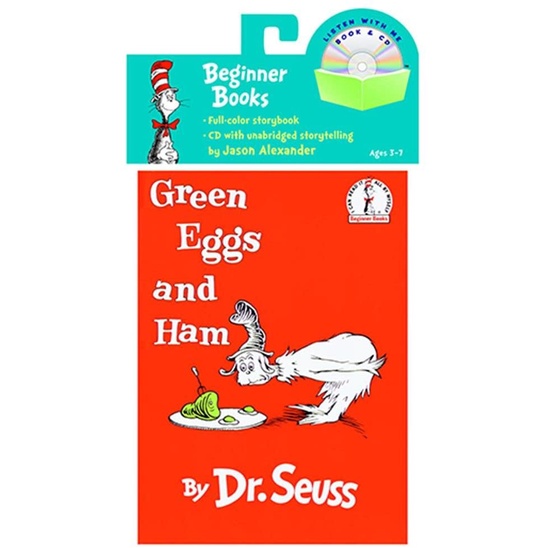 Green Eggs and Ham (1平裝+1CD) 廖彩杏老師推薦有聲書第4週/Dr. Seuss Dr. Seuss: Beginner Books 【三民網路書店】