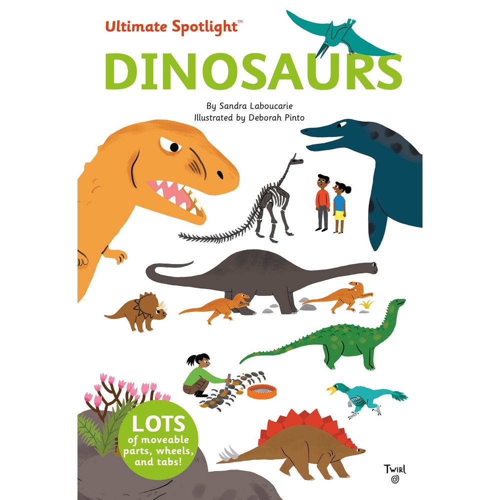 Ultimate Spotlight: Dinosaurs (精裝立體知識百科)/Sandra Laboucarie《Twirl》【三民網路書店】