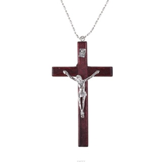 ✿ 宗教耶穌十字架項鍊基督教十字架吊墜鏈珠寶