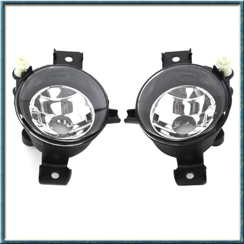 BMW 2 件套左前右前霧燈 LED 無燈泡霧燈燈適用於寶馬 X5 E70 2011-2013 63177224643