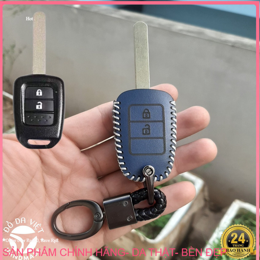 (100% 真皮)本田 Brio、City、Civic 2014-2018 鑰匙皮套