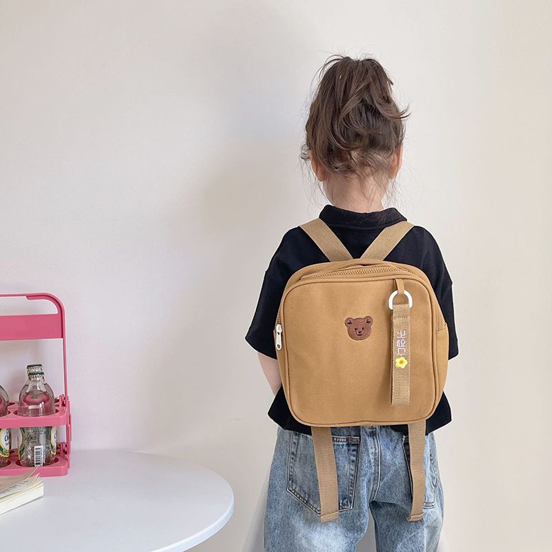 🍭childhood🍭ins韓國 小熊寶寶小書包 可愛幼兒園後背包 學生兒童男孩女孩旅行包