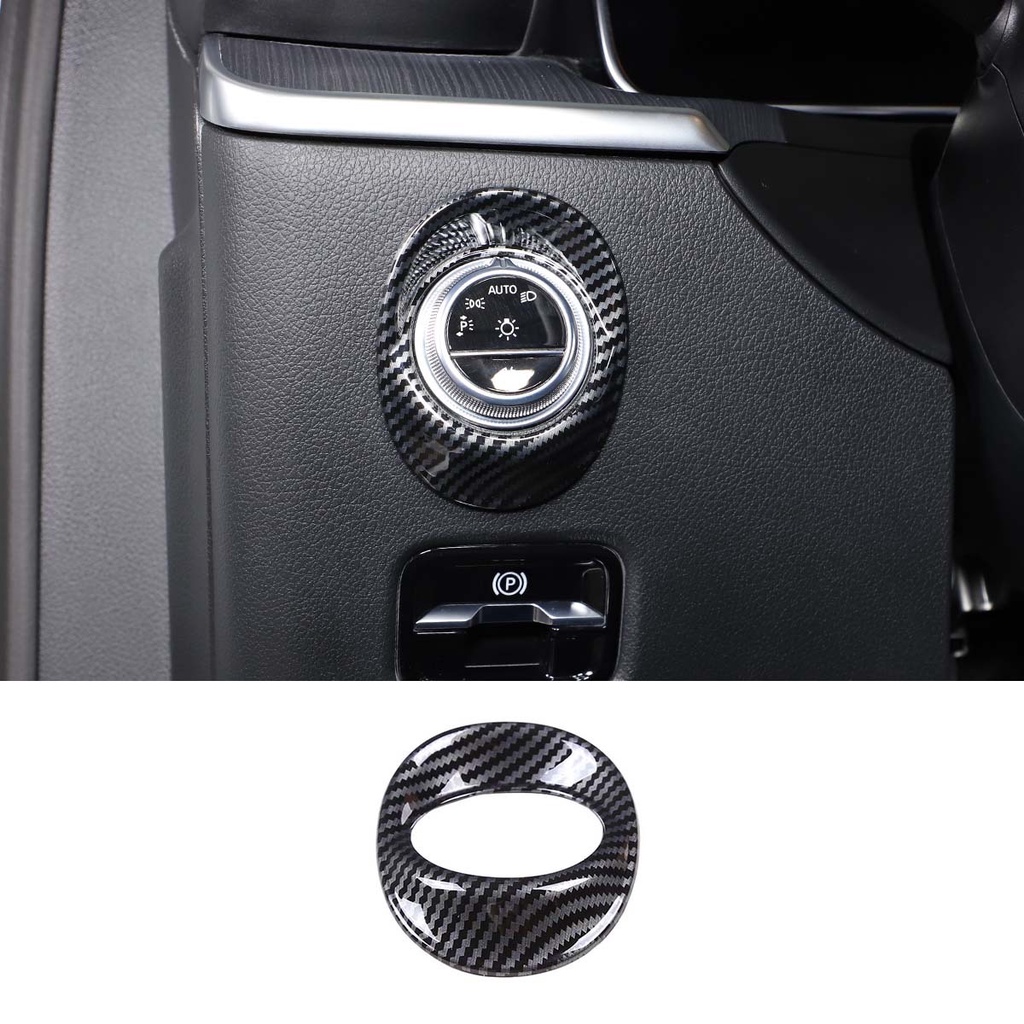 Benz 賓士 C級 W206 大燈開關框 ABS材質 碳纖紋 內飾改裝件 1件套