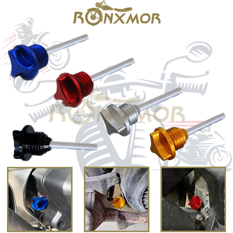 Ronxmor 新款 CNC 發動機油尺適用於 GY6 50cc 125CC 150CC ATV 越野車適用於金展 BW