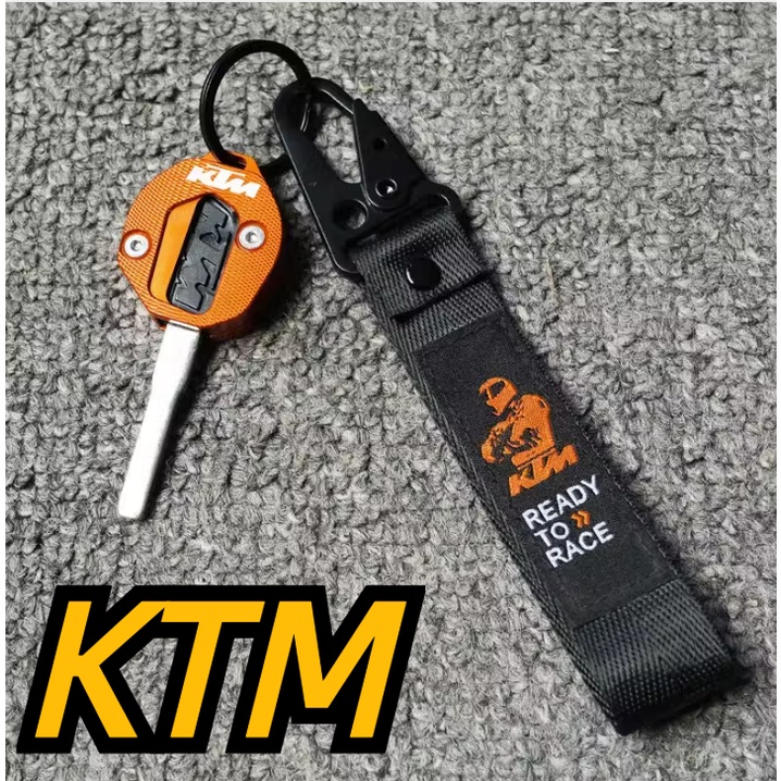 KTM機車鑰匙套DUKE200 250 390 RC390改裝鑰匙配件鋁合金保護殼