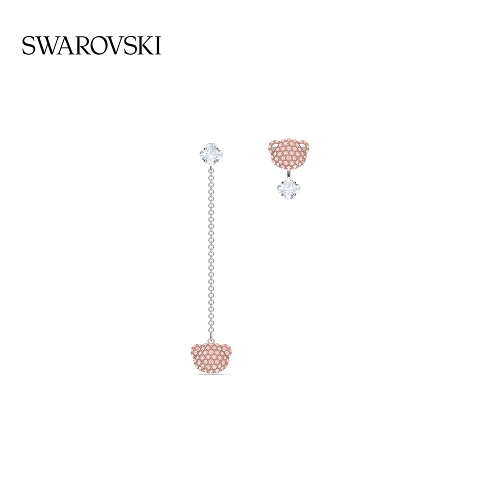 現貨【全套原盒包裝】 Swarovski/施華洛世奇 TEDDY 璀璨泰迪熊 心動小熊 耳環 女 禮物