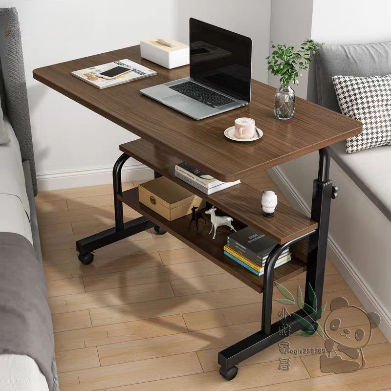 床邊桌可移動簡易桌子 卧室出租屋家用筆記本電腦桌 床上學習桌租房