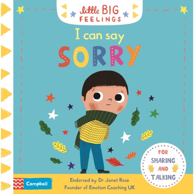 I Can Say Sorry (Little Big Feelings)(硬頁書)/Campbell Books【三民網路書店】